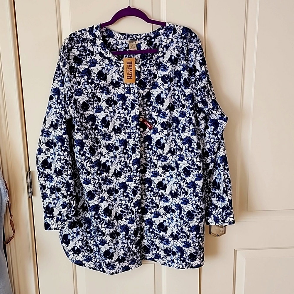 Duluth Trading Co. Wrinklefighter Tunic size XL